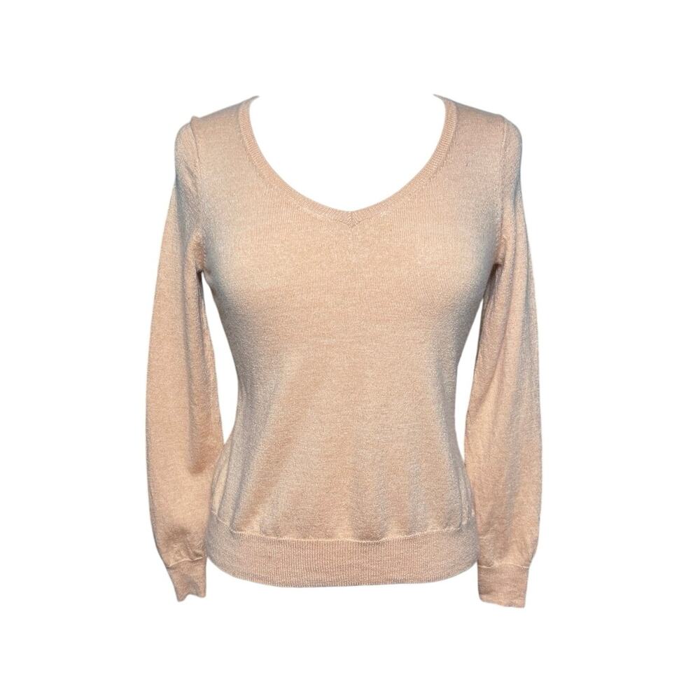 BROOKS BROTHERS “346” Wool, Silk, Cashmere Vneck Pullover Sweater